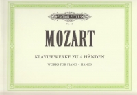 Mozart Original Compositions Piano Duet Sheet Music Songbook