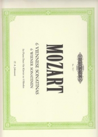 Mozart Viennese Sonatinas Complete Piano Duets Sheet Music Songbook