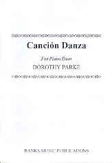 Parke Cancion Danza Piano Duet Sheet Music Songbook