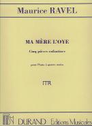 Ravel Ma Mere Loye Mother Goose Suite Piano Duet Sheet Music Songbook