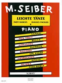 Easy Dances Book 1 Seiber Piano Duet Sheet Music Songbook