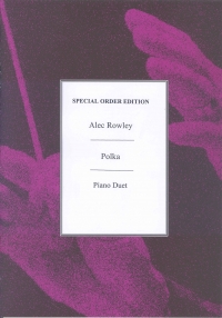 Rowley Polka Piano Duet Sheet Music Songbook