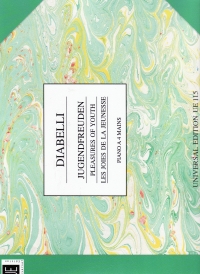 Diabelli Sonatinas Op163 (jugenfreuden) Piano Duet Sheet Music Songbook