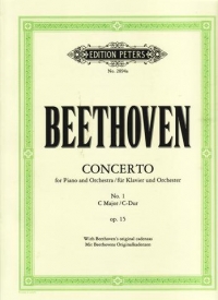 Beethoven Concerto No 1 Op15 C 2 Pianos Sheet Music Songbook