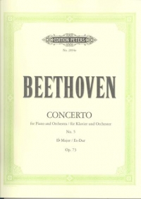 Beethoven Concerto No 5 Op73 Eb 2pf Sheet Music Songbook