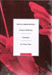 Berkeley Sonatina Op39 Piano Duet Sheet Music Songbook