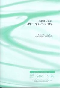 Butler Spells & Chants (2 Pno/4 Hnd) Sheet Music Songbook
