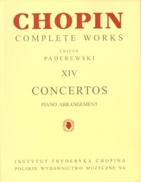Chopin Concertos Op11 & 21(xiv) Paderewski 2 Piano Sheet Music Songbook