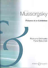 Mussorgsky Pictures At An Exhibition (2 Pno/4 Hnd) Sheet Music Songbook