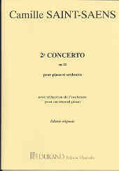 Saint-saens Concerto No 2 Op22 (2 Pno/4 Hnd) Sheet Music Songbook