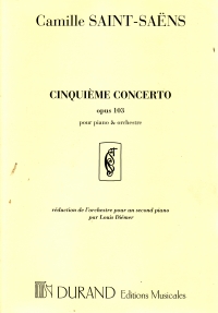 Saint-saens Concerto No 5 Op103 (2 Pno/4 Hnd) Sheet Music Songbook