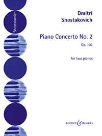 Shostakovich Concerto No 2 Op102 2 Pf/4 Hnd Reduct Sheet Music Songbook