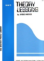 Bastien Piano Library Theory Lessons Level 2 Sheet Music Songbook
