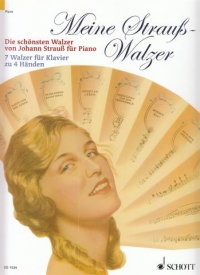 Strauss Meine Strauss Walzer 7 Waltzes Piano Duet Sheet Music Songbook