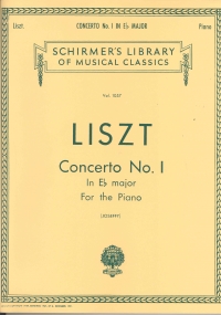 Liszt Concerto No 1 Eb (2 Pno/4 Hnd) Sheet Music Songbook