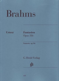 Brahms Fantasies (7) Op116 Piano Sheet Music Songbook