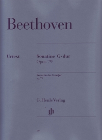 Beethoven Sonata (sonatina) Op79 Gmajor Piano Sheet Music Songbook