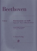 Beethoven Sonata Op27 No 2 C#minor (moonlight) Sheet Music Songbook
