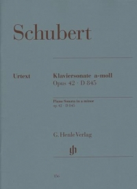Schubert Sonata Op42 Amin D845 Mies Piano Sheet Music Songbook