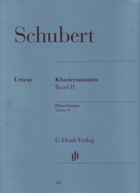 Schubert Sonatas Book 2 Mies Piano Sheet Music Songbook