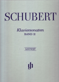 Schubert Sonatas Book 2 Mies Hardback Piano Sheet Music Songbook