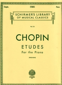 Chopin Studies (friedheim) Piano Sheet Music Songbook