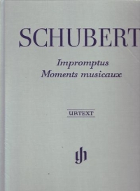 Schubert Impromptus & Moments Musicaux H/b Piano Sheet Music Songbook