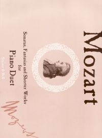 Mozart Original Piano Duets Sheet Music Songbook