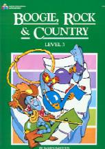 Bastien Boogie Rock & Country Level 3 Wp240 Piano Sheet Music Songbook