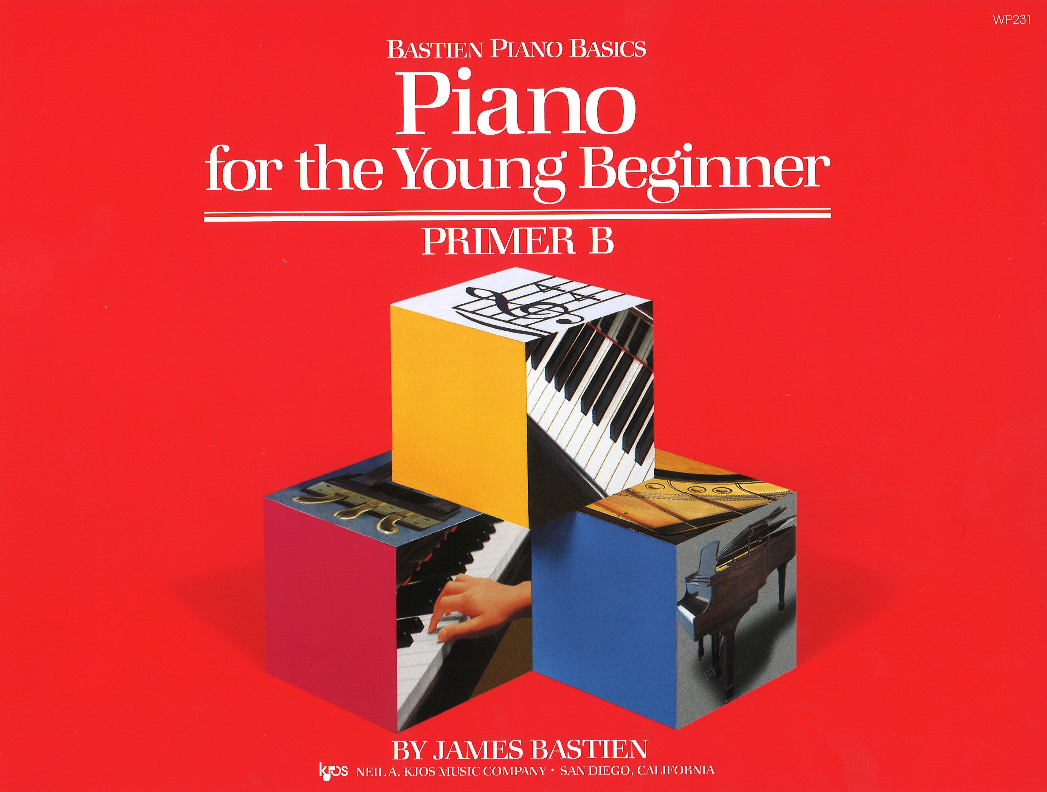 Bastien Piano Basics Piano Young Beginner Primerb Sheet Music Songbook