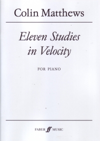 Matthews Studies In Velocity (11) Piano Sheet Music Songbook