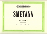 Smetana Rondo C Major (2 Pno/8 Hnd) Sheet Music Songbook