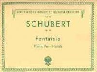 Schubert Fantasia Op103 (piano Duet) Sheet Music Songbook