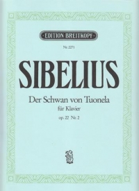 Sibelius Swan Of Tuonella Op22/2 Piano Sheet Music Songbook
