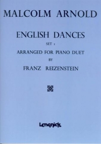 Arnold English Dances Set 1 Piano Duet Sheet Music Songbook