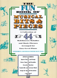 Fun Book Of Musical Bits & Pieces Piano Sheet Music Songbook