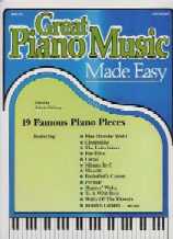 Great Piano Music Made Easy Sheet Music Songbook
