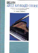 Belwin Adult Keyboard Course Feldstein Sheet Music Songbook