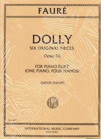 Faure Dolly Suite Op56 Piano Duet Sheet Music Songbook
