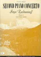 Rachmaninoff Concerto No 2 Op18 Piano Solo Sheet Music Songbook