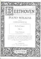 Beethoven Sonata C Minor Op13 (pathetique) Piano Sheet Music Songbook
