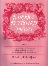 Baroque Keyboard Pieces Bk 2 Moderately Easy Piano Sheet Music Songbook