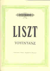 Liszt Totentanz (2 Pno/4 Hands) Sauer Sheet Music Songbook