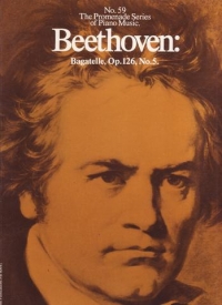 Beethoven Bagatelle Op126 No 5 Promenade 59 Sheet Music Songbook