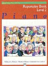 Alfred Basic Piano Repertoire Book Level 2 Sheet Music Songbook