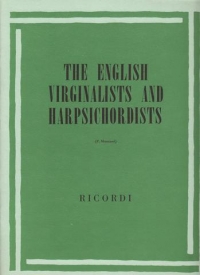 English Virginalists & Harpsichordists Piano Sheet Music Songbook