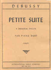 Debussy Petite Suite Philipp Piano Duet Sheet Music Songbook