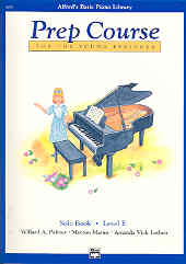 Alfred Basic Prep Solo Book Level E Piano Sheet Music Songbook