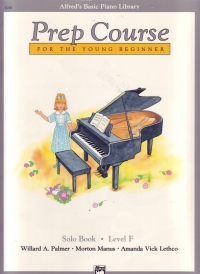 Alfred Basic Prep Solo Book Level F Piano Sheet Music Songbook