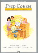 Alfred Basic Prep Course Lesson Book Level F Sheet Music Songbook